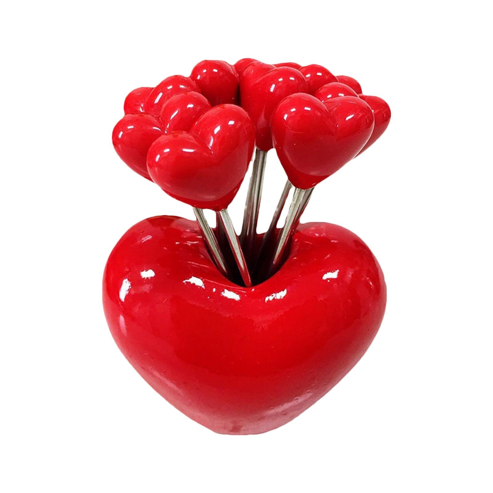 3 Forchette E Spiedini Da Tavola, Forchette Da Frutta in Acciaio Inox, Spiedini Decorativi E per Alimenti, Spiedini Da Frutta, 5 pezzi