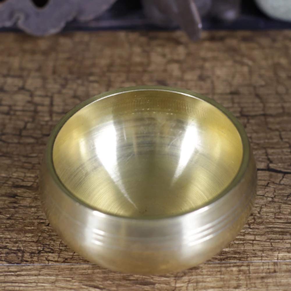 Ręcznie robiony budda tybetańska miska miska Dharma Instrument muzyczny miedź misa śpiewająca medytacja dźwięk miska do jogi (8 cm)