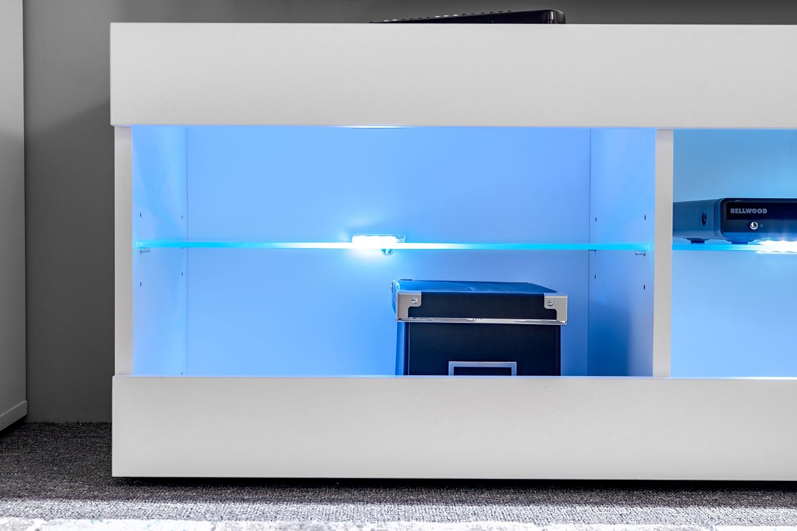 Komodee Tivoli, Wotan Wotan Wotan, szerokość 100 cm x wysokość 50 cm x głębokość 29 cm, bez LED, do salonu, sypialni