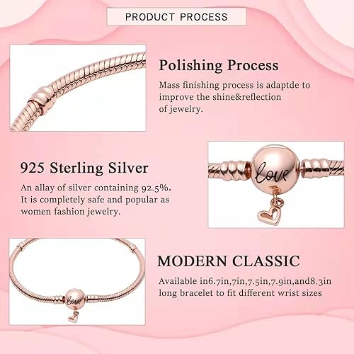 Miniatura 5 de MICOO Pulsera de plata de ley 925 con dije de mariposa y cadena de serpiente, pulsera contra el mal de ojo con circonitas cúbicas 5A para mujer,