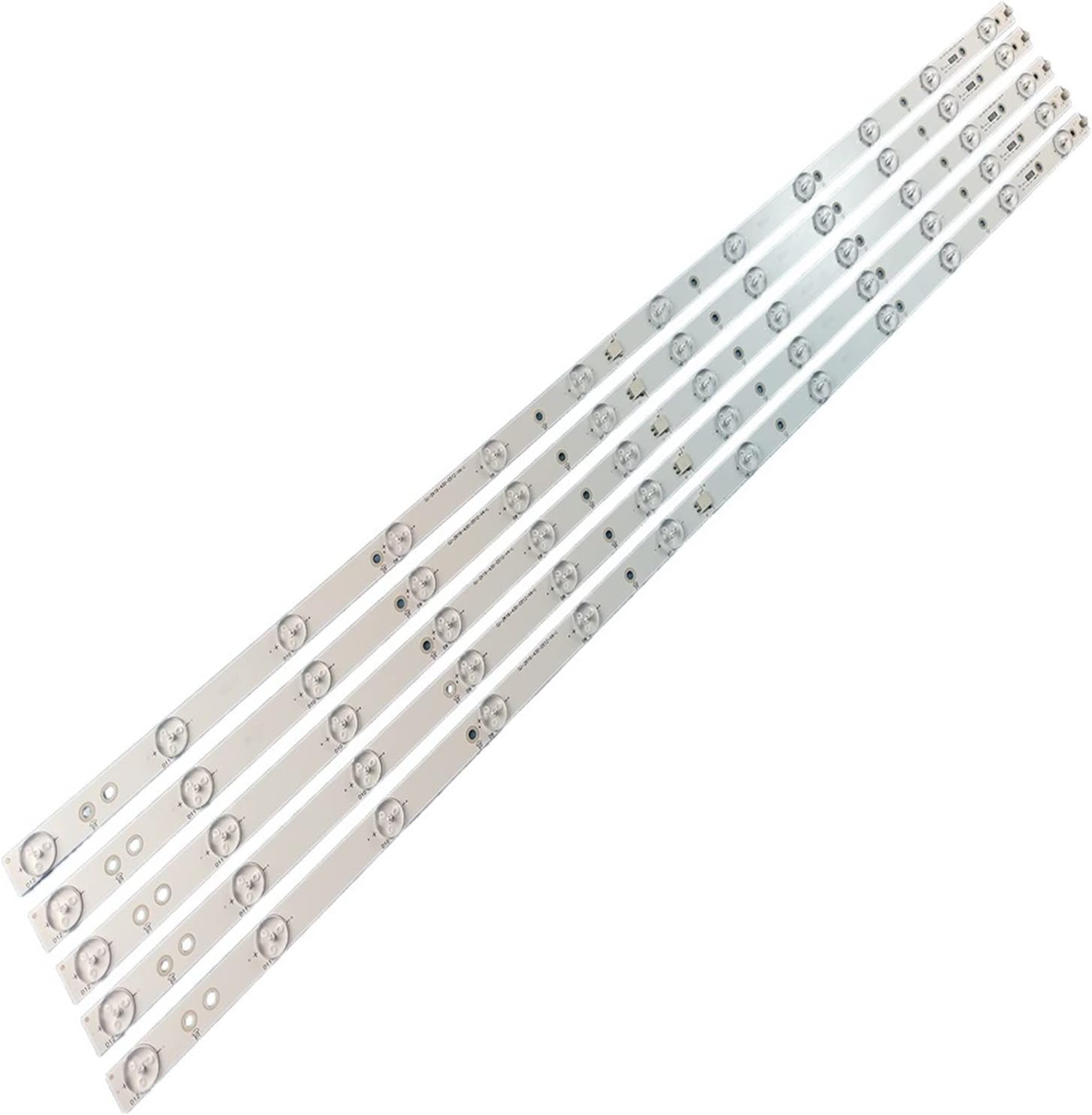 ALMVIS 5pcs LED 12leds LB43014 V0_00 Fit For Philips 43″ TV GJ-2K16-430-D512-V4 43PUS6551 TPT430U3 EQLSJA.G 43PUS6501 43PUS7202 LED TV backlight
