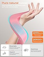 Vista 3 de Soporte para computadora portátil para escritorio, soporte para laptop con soporte de muñeca, elevador ergonómico desmontable para laptop, soporte