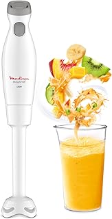 Moulinex Easychef Hand Blender 450 W, 2 Speeds, Heavy Duty Zelkrom Blades, Ergonomic Design, Easy to Use and Clean, Ideal …