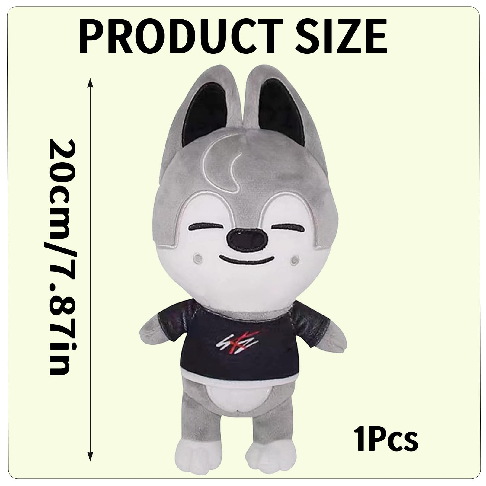 Skz Peluche da collezione 20 cm morbido per fan regalo decorazione