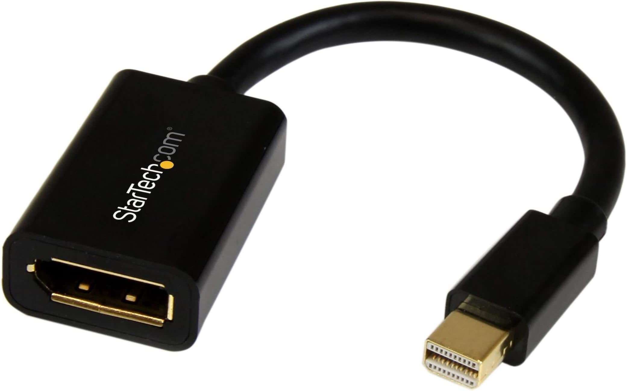 StarTech.com 6ft Mini DisplayPort to DisplayPort 1.2 Adapter - mDP to DP Converter Cable for Monitor/Display - Thunderbolt Compatible (MDP2DPMF6IN)