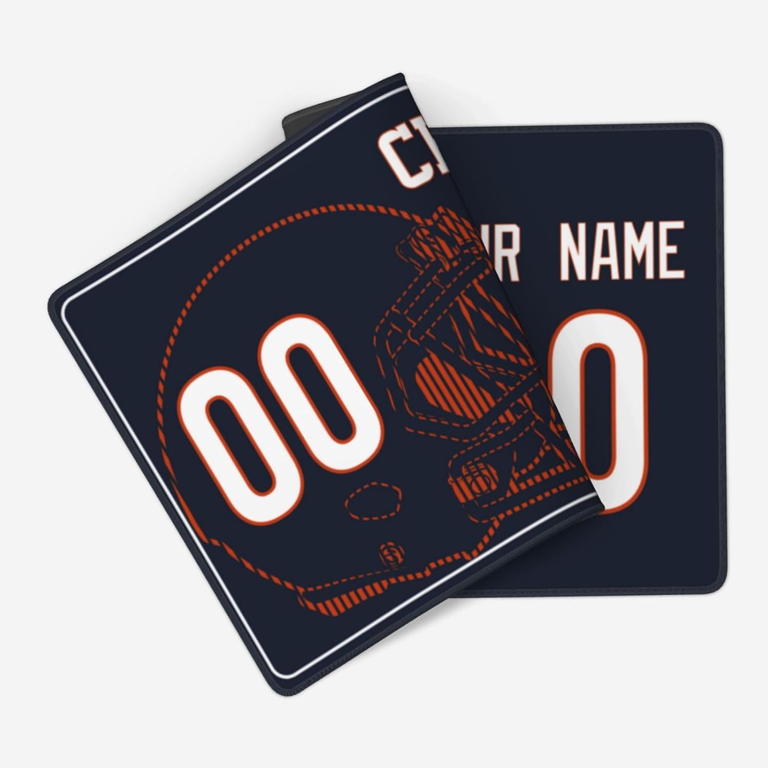 Chicago Mouse Pad Desk Pad Custom Any Name and Number for Men Women Youth Gifts