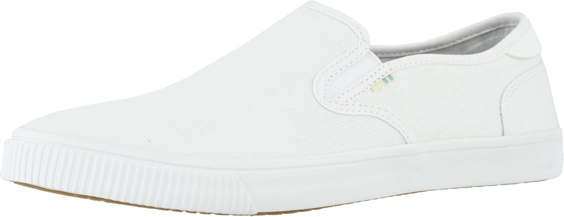 TOMS Casual Shoes - Stylish, Eco-Friendly Footwear for Mental Health Support, Comfortable and Flexible Design for Everyday Adventures White