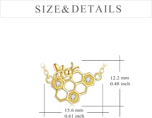 KECHO Pig/Hummingbird/Owl/Wolf/Cat Paw Pendant Necklace,14k Yellow Gold Fine Animal Necklace Jewelry Gifts for Women Gold Chain Length 16+1+1