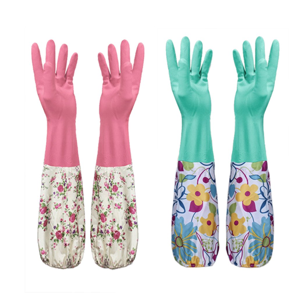 SimpleLife Durable Waterproof Household Glove Dishwashing Cleaning Rubber