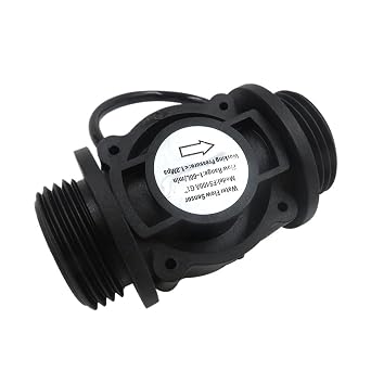 Male Thread Water Flow Sensor 3.5-24Vdc FS400A G1"Rate 160 L/Flow Sensor Meter Liquid Measurement