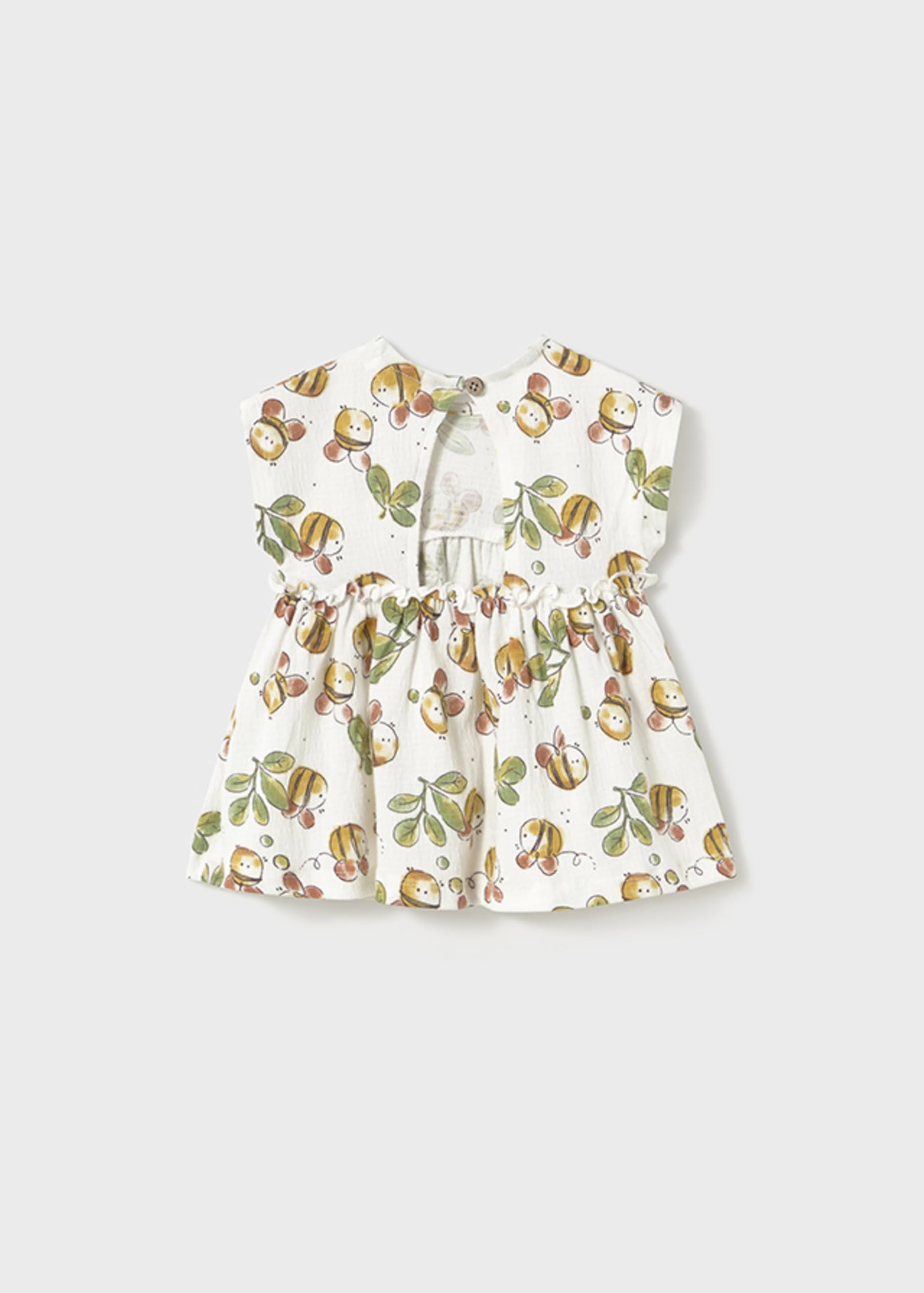 Vestido Bebé Niña Manga Corta - Verano - Regalo - Punto - Ropa de 3 a 18 Meses