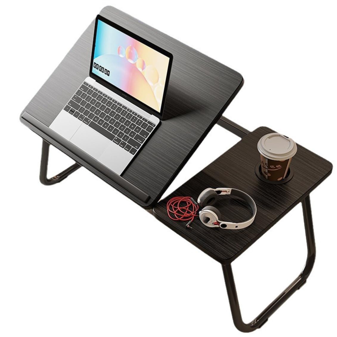 Amazon.co.jp: [dhiuebc] ちゃぶ台 多機能ベッドテーブル 折りたたみ