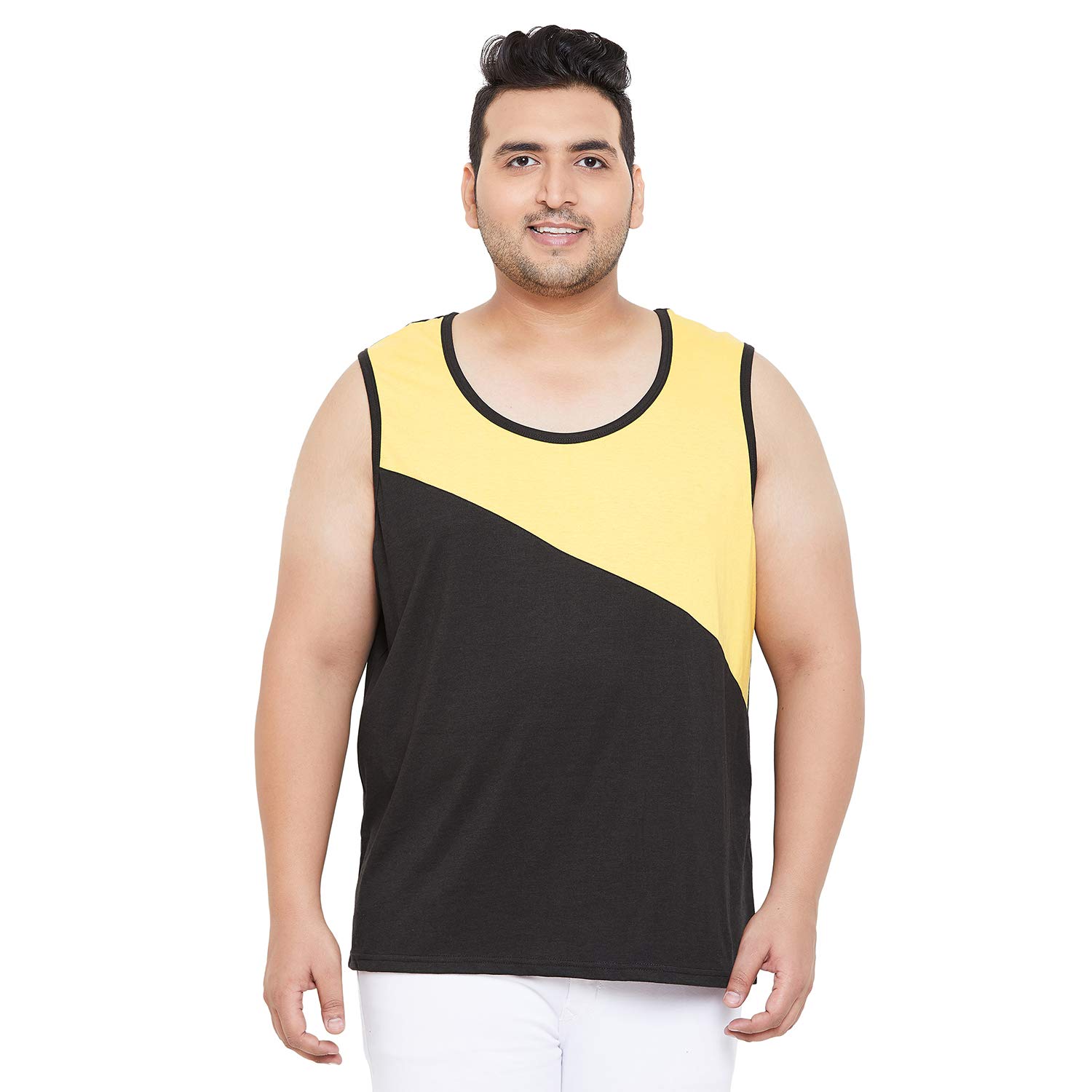 BigbananaPlus Size Men's Cotton Vest
