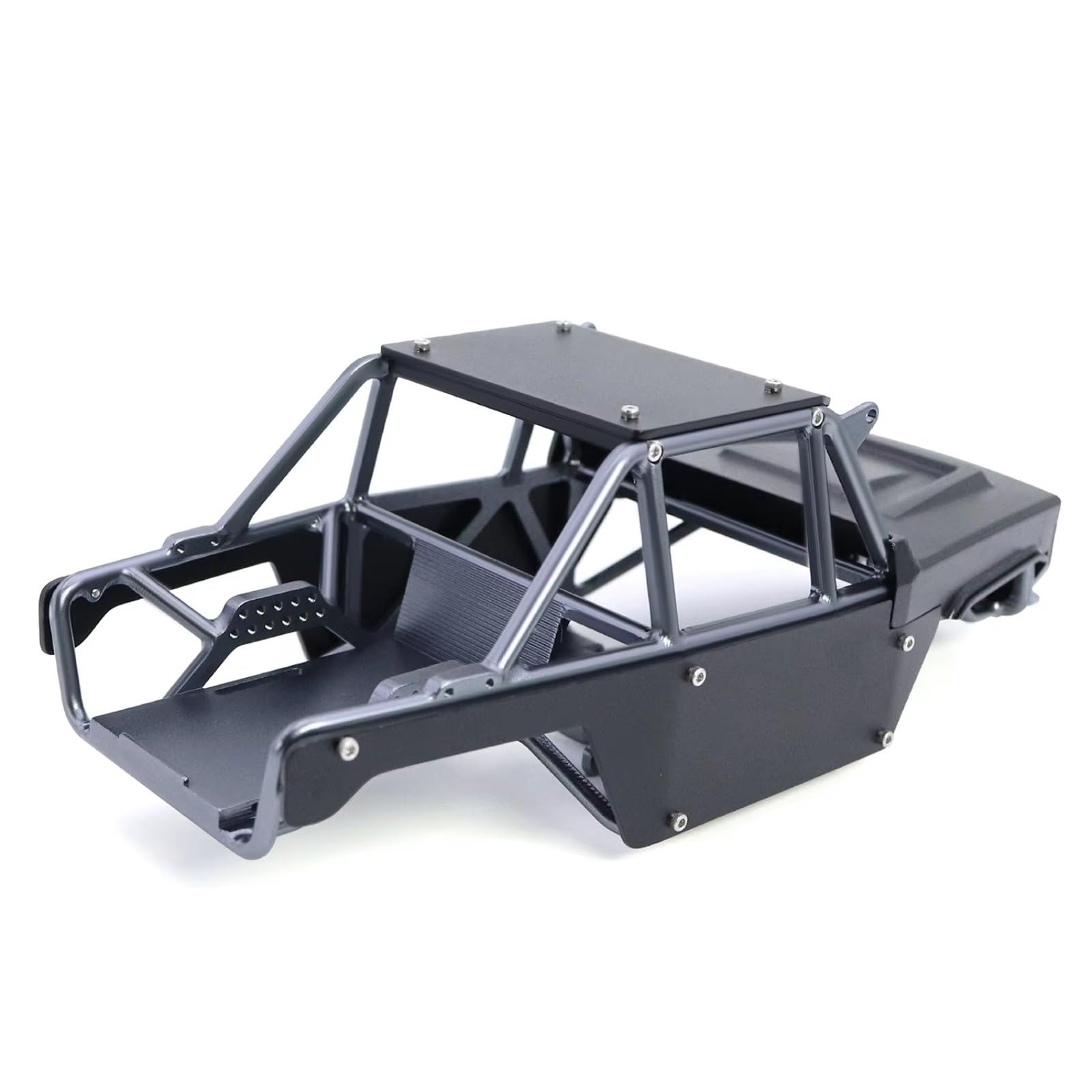 Compatible con Axial para SCX24 para Ripper para Bronco para JLU B-17 C10 1/24 Piezas Upgrade Coche RC Aleación Aluminio Jaula Seguridad Carrocería Maquetas