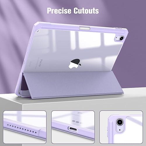 Miniatura 258 de Fintie Funda híbrida delgada para iPad Air de 11 pulgadas M3 (2025) / M2 (2024), iPad Air 5ª (2022) / 4ª generación (2020) de 10.9 pulgadas, funda a