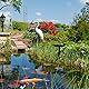 Relaxdays Vogeltränke, stehend, Vogelbad aus Gusseisen, winterfest, Garten Wasserschale mit Ständer, schwarz-silber