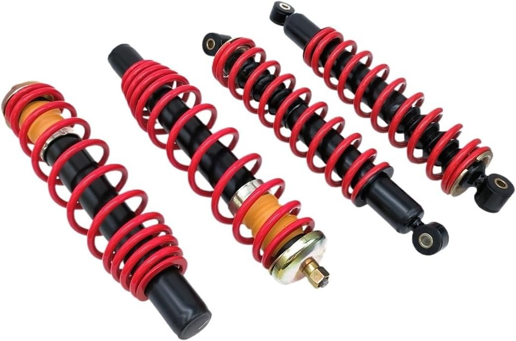 2PCS Front And 2PCS Rear Shock Absorber Assembly For Linhai 400 ATV 300 CUV OEM: 26907 27394