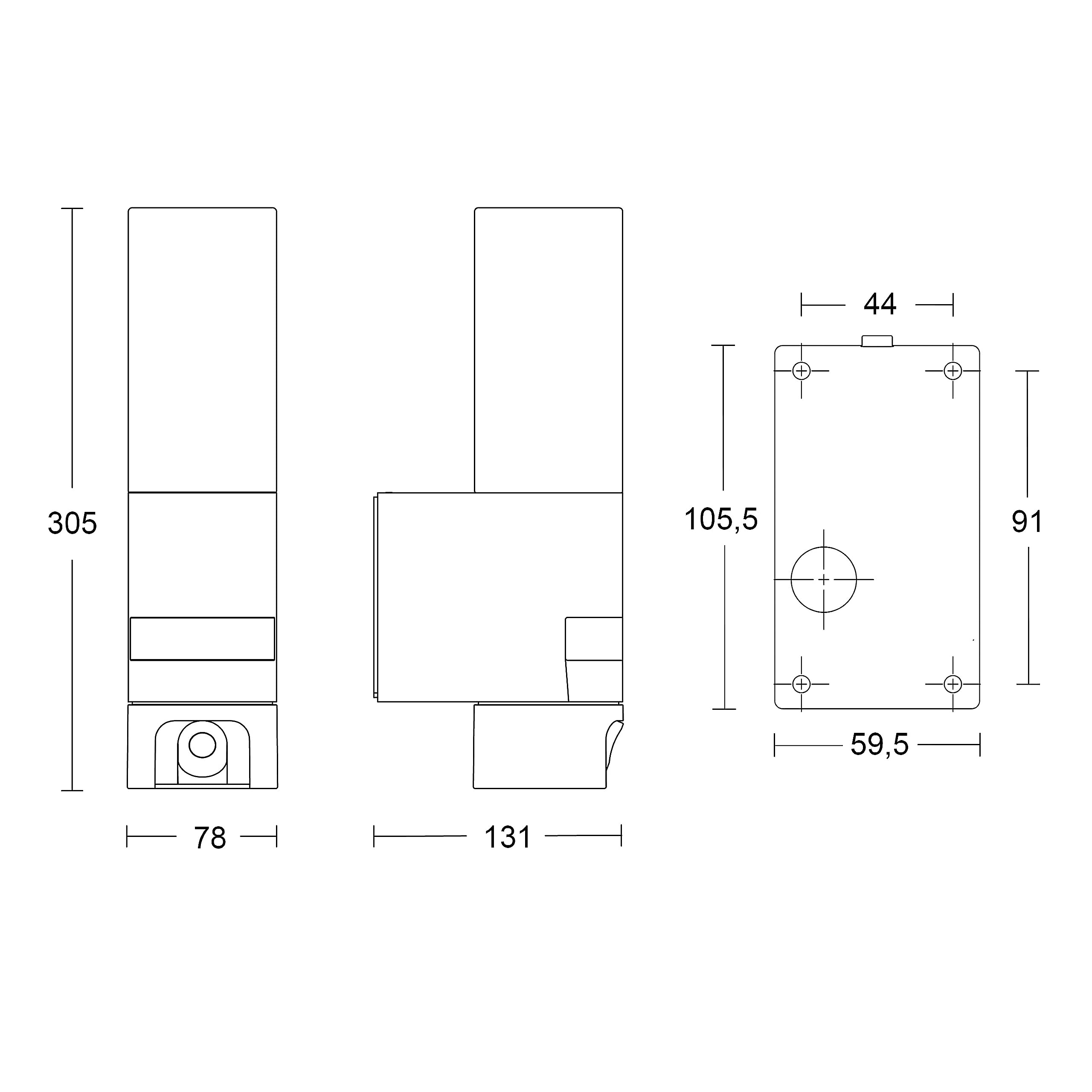 Steinel L 625 CAM SC LED Außenleuchte mit 2K Überwachungskamera, Gegensprechanlage, Bewegungsmelder, Dual-Band Wi-Fi 6, Opalglas, Aluminium, Anthrazit