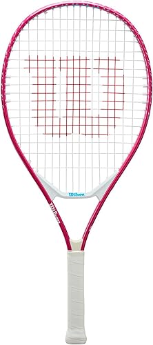 Wilson Ultra Power - Raqueta de tenis recreativa junior de 23 pulgadas, color rosablancoazul