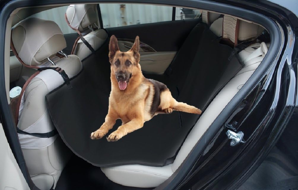 Paws 'N More Waterproof Hammock Pet Car Seat Cover! - Black