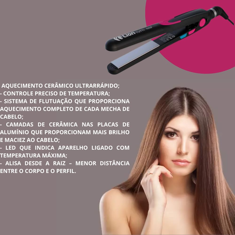 Chapinha Profissional Elétrica de Alumínio para Progressiva | Lion