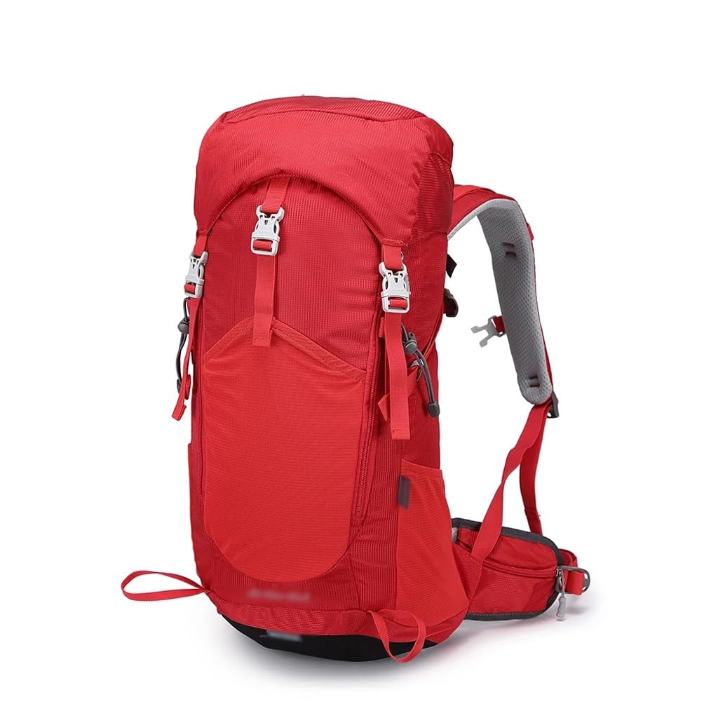 Zaino da Campeggio da 40 Litri Borsa da Arrampicata all'aperto Zaino Sportivo da Trekking for Alpinismo Impermeabile di Grande capacità