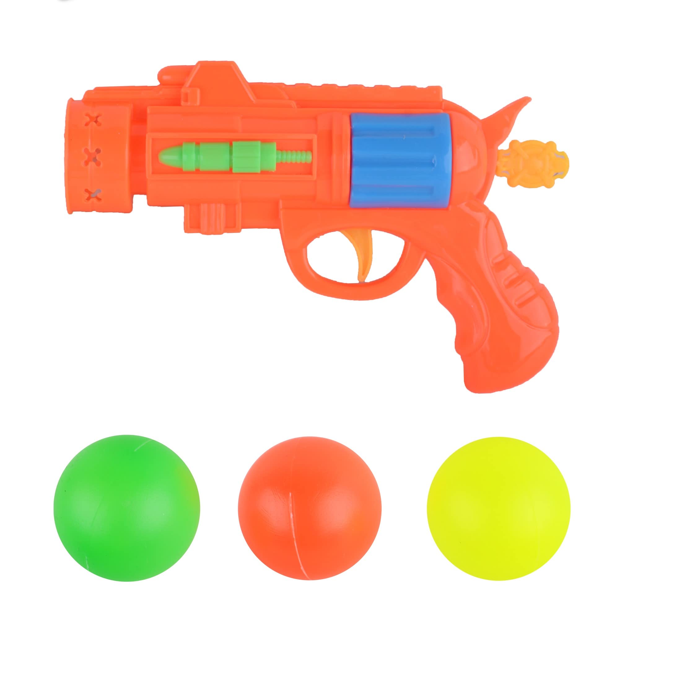 Gun with Pingpong Ball 4-Pieces