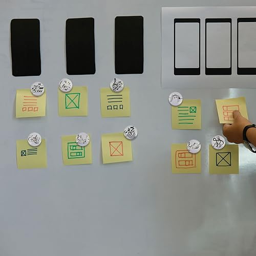 Miniatura 4 de Imanes de vidrio fuertes con notas musicales para refrigerador, paquete de 12 calcomanías magnéticas para nevera, pizarra blanca, armarios y