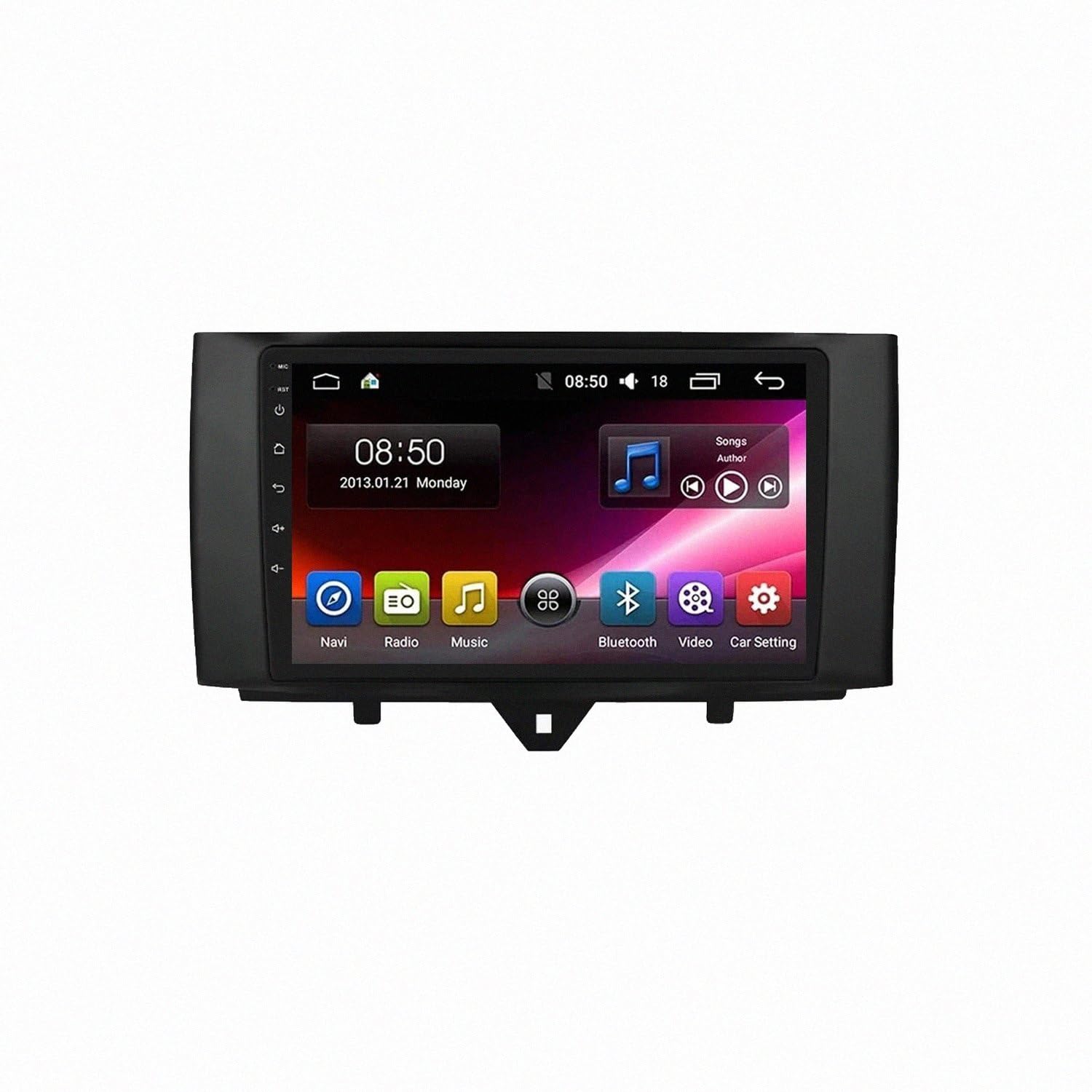 Radio coche Bluetooth para Smart 451: navega con CarPlay y aparca sin riesgos en ciudad 8