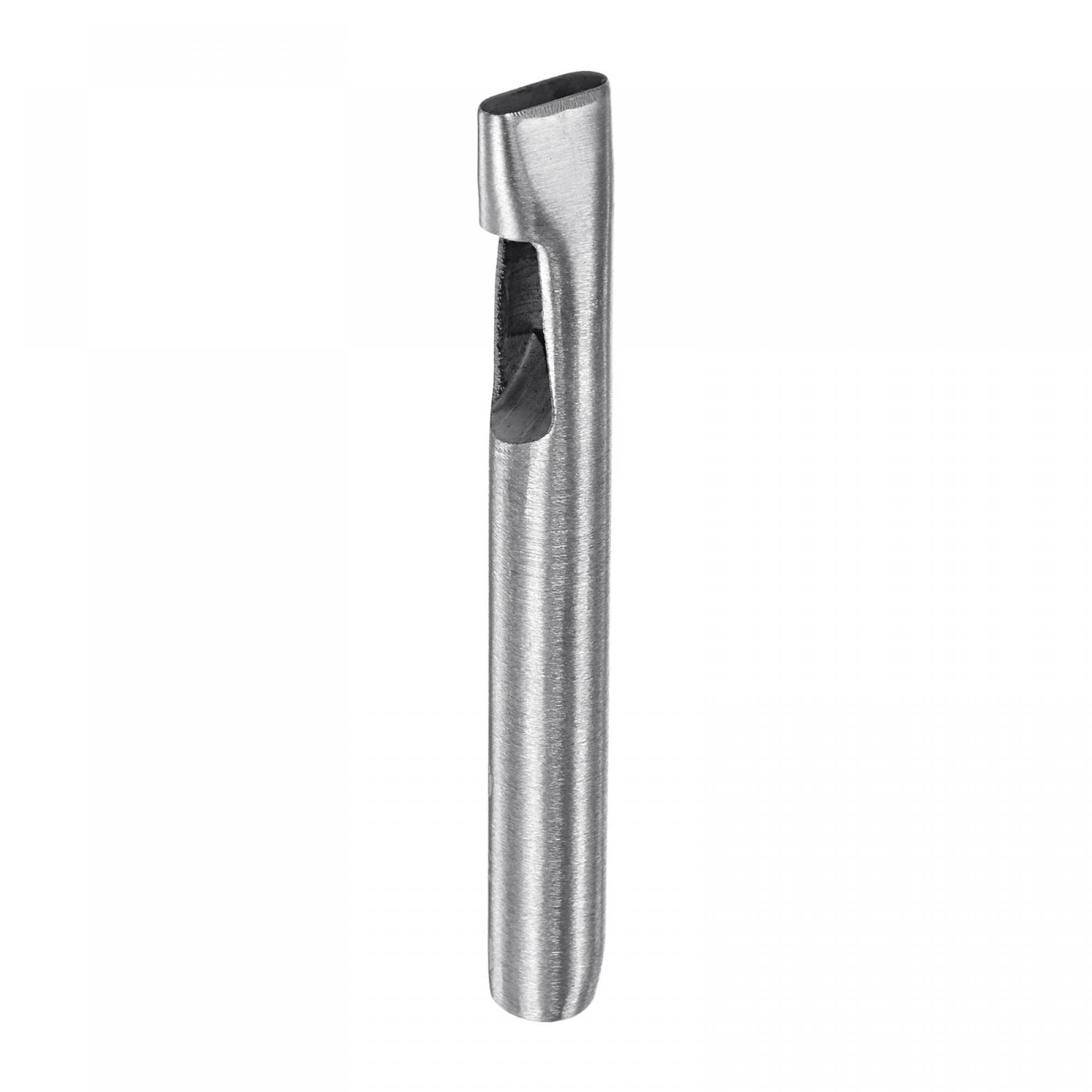sourcing map Oval Hole Punch 4x13mm Leather Hollow Cutter Oblong Punch Die for Strap Belt Watch Band Leathercraft Working
