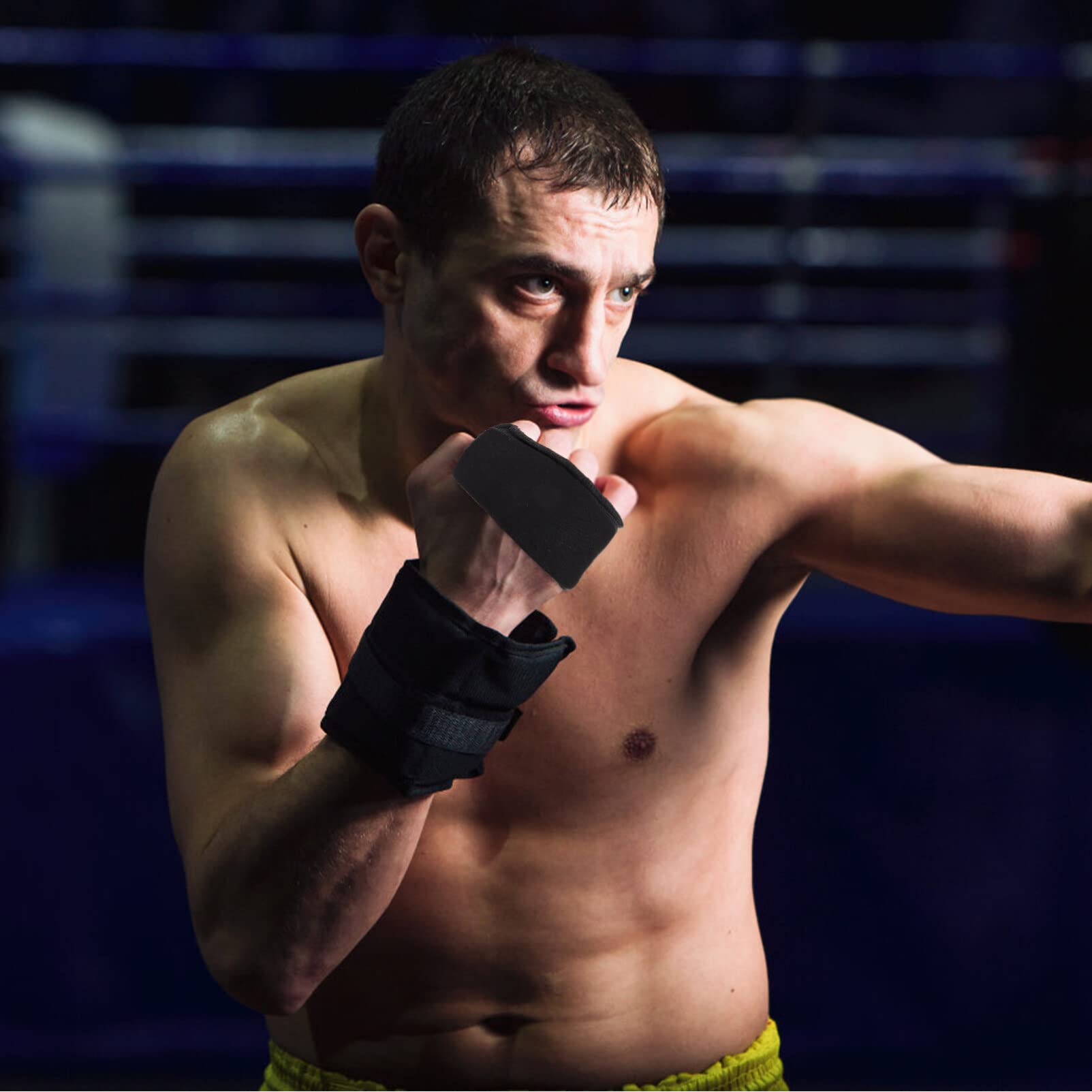 Toddmomy 1 Pair Boxing Gloves Protective Boxing Hand Wraps Knuckle Guards for Boxing Knuckle Pads Boxing Hand Wraps Boxing Practical Knuckle Guards Boxing Hand Wraps for Men Boxing Supplies