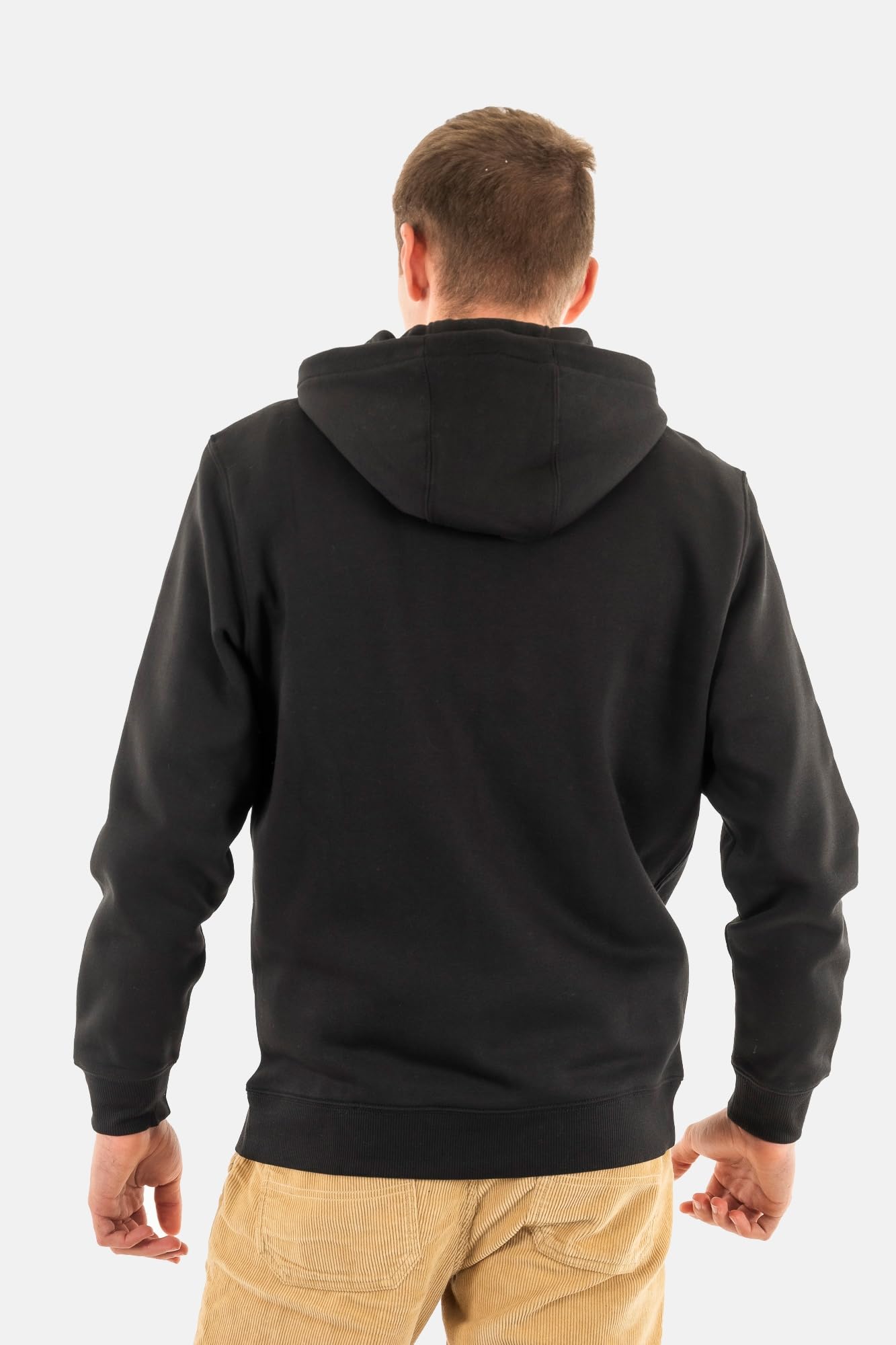 Tommy Jeans Uomo Felpa con Zip Flag Zip Thru con Cappuccio