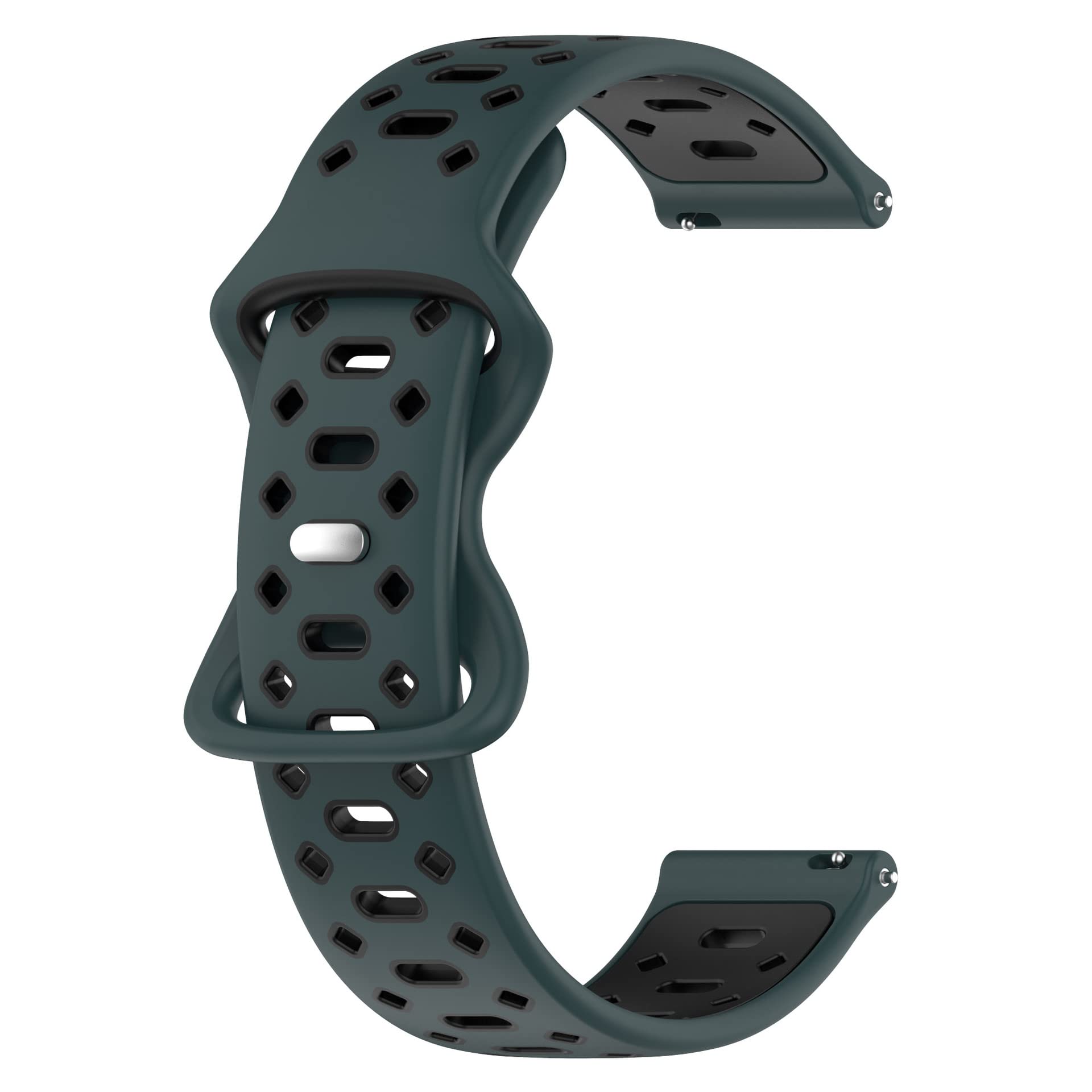 Wisely WSS02 22mm Watch Band Strap Compatible with Noise ColorFit Ultra/Ultra 2, Colorfit Pulse Grand, Boat Xtend Pro, Noise Colorfit Pulse 2 Max, Wave Ultima Max (OliveGreen/Black) (B0BJFF4RGN) Amazon Price History, Amazon Price Tracker