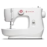 SINGER MX60 Lightweight & Portable Sewing Machine with Accessory Kit & Foot Pedal | 57 Stitch Applications, LED Light & 4-step Buttonhole | Great for Crafts & Mending
