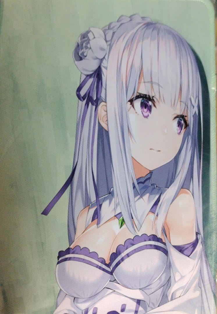 Amazon.co.jp: リゼロ エミリア 無表情 美少女ラバーマットプレイ