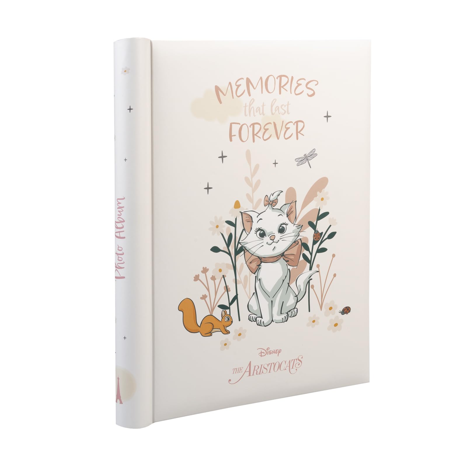 Grupo Erik Photo Album Self Adhesive Disney The Aristocats | 9x12 inches - 24x32 cm, 15 Double Sided Pages, Polaroid Photo Album, Scrapbook, Memory Book, Travel Gift Ideas, Disney Gifts For Cat Lovers | Album ze zdjęciami, samoprzylepny, twarda okładka, s