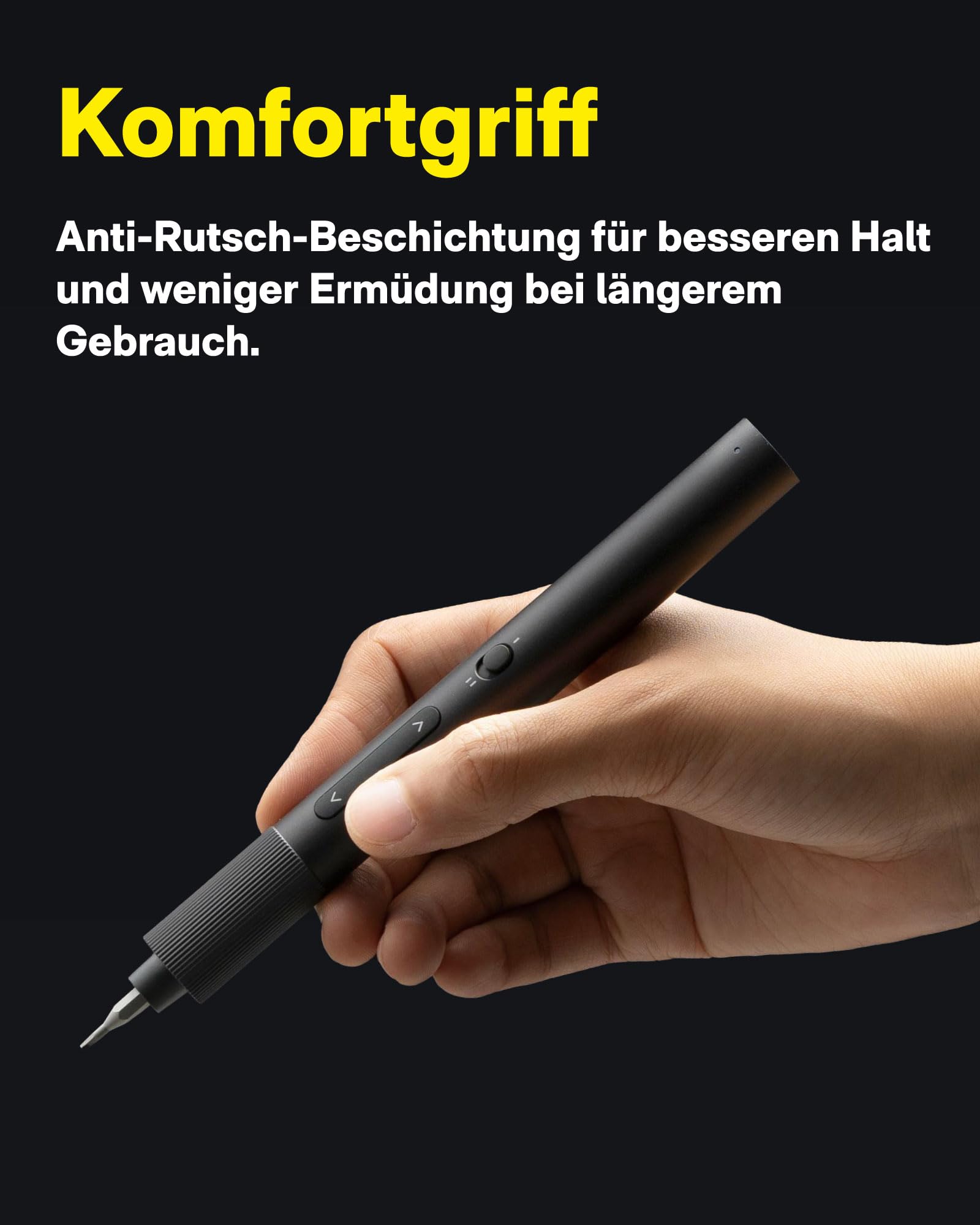HOTO Feinmechaniker Akkuschrauber Set, Mini Elektrischer Schraubenzieher | Elektro Präzisions Schraubendreher für Brillen, Uhr, Handy, PC, Ideal für Reparatur, S2-Stahl, 25 Bits ADV