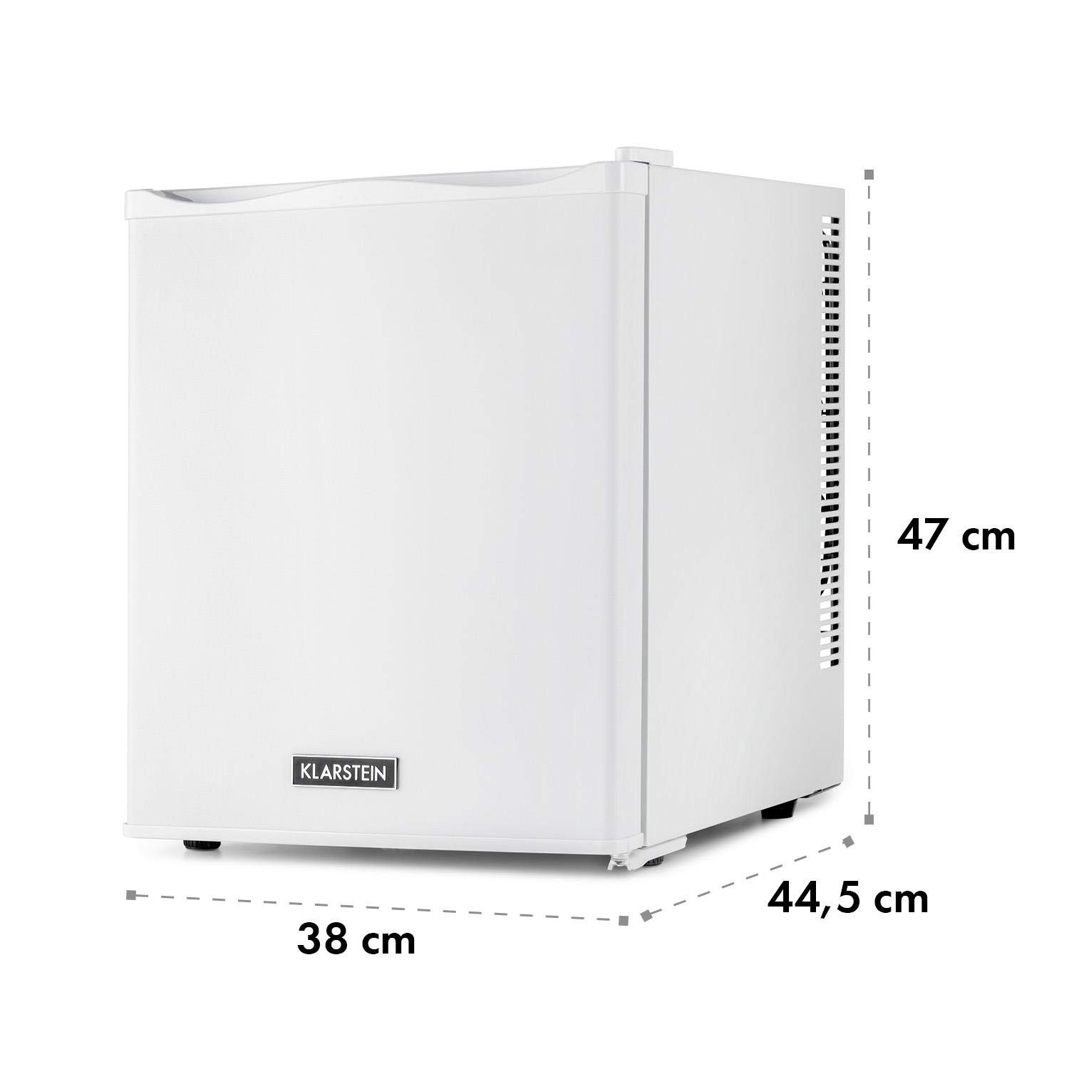 KLARSTEIN Small Fridge for Room, Mini Fridge Food, Beverages, Beer, Cosmetics, Small Refrigerators with Indoor Lighting, Small Fridges 30L Adjustable Shelf, Silent — view 9