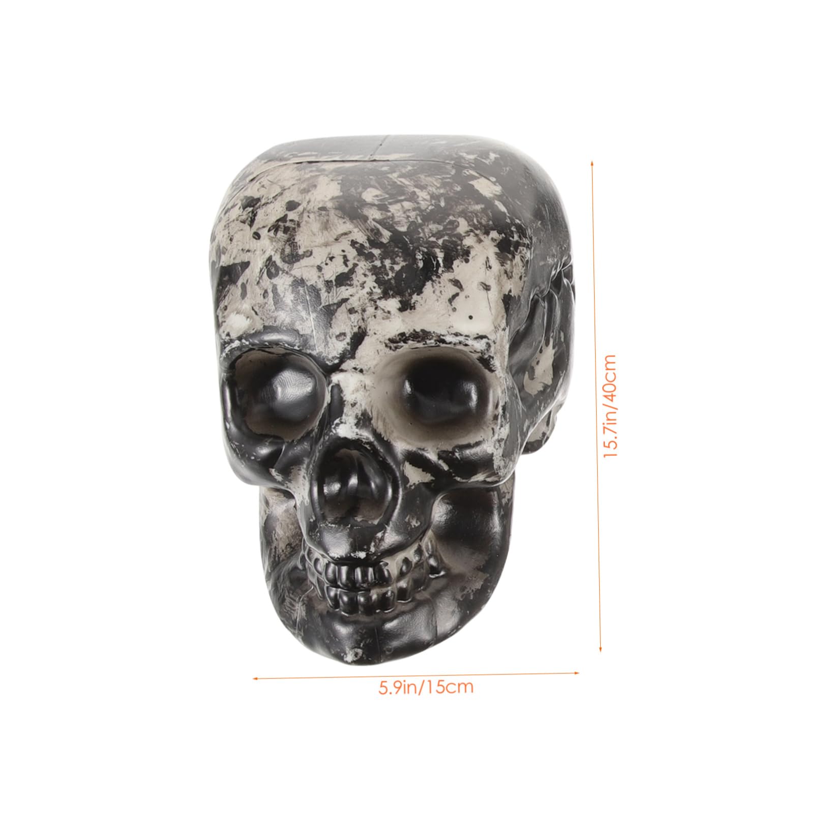 ibasenice 2 Set Di Picchetti Di Teschio E Scheletro Di Halloween in Plastica Ossa Finte Per Decorazioni E Cosplay 6 Pezzi * 2