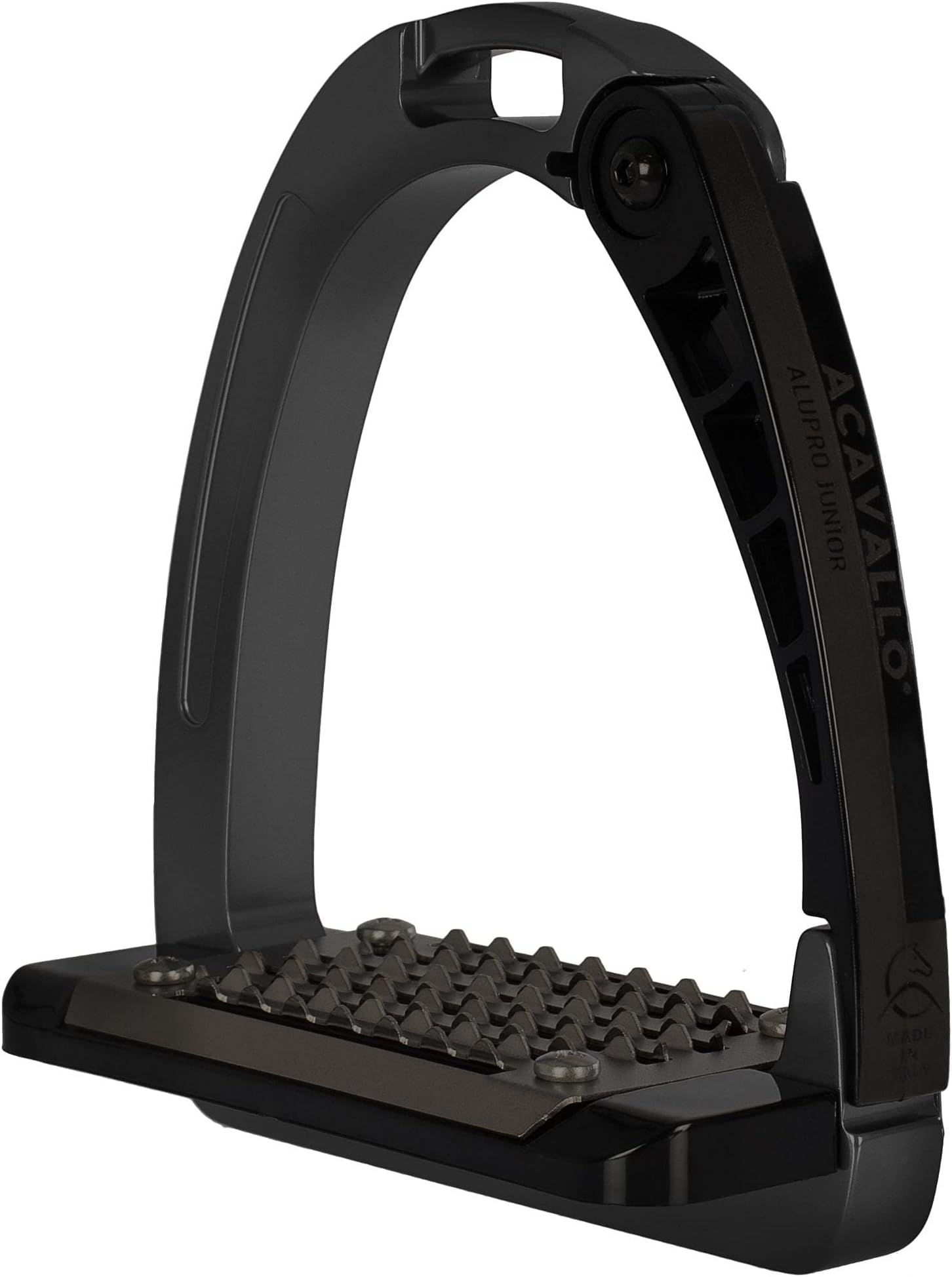 Acavallo Arena AluPro Junior Stirrup - Charcoal