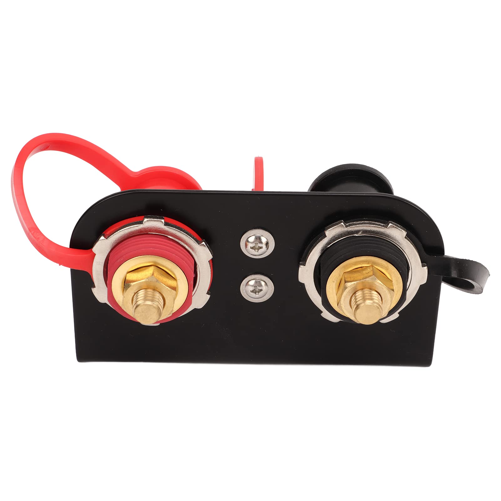 Terminali della Batteria Remoti, Ampia Applicazione Kit di Riposizionamento del Terminale della Batteria con Linguetta di Sicurezza a 2 Tappi per Auto UTV ATV per Falciat