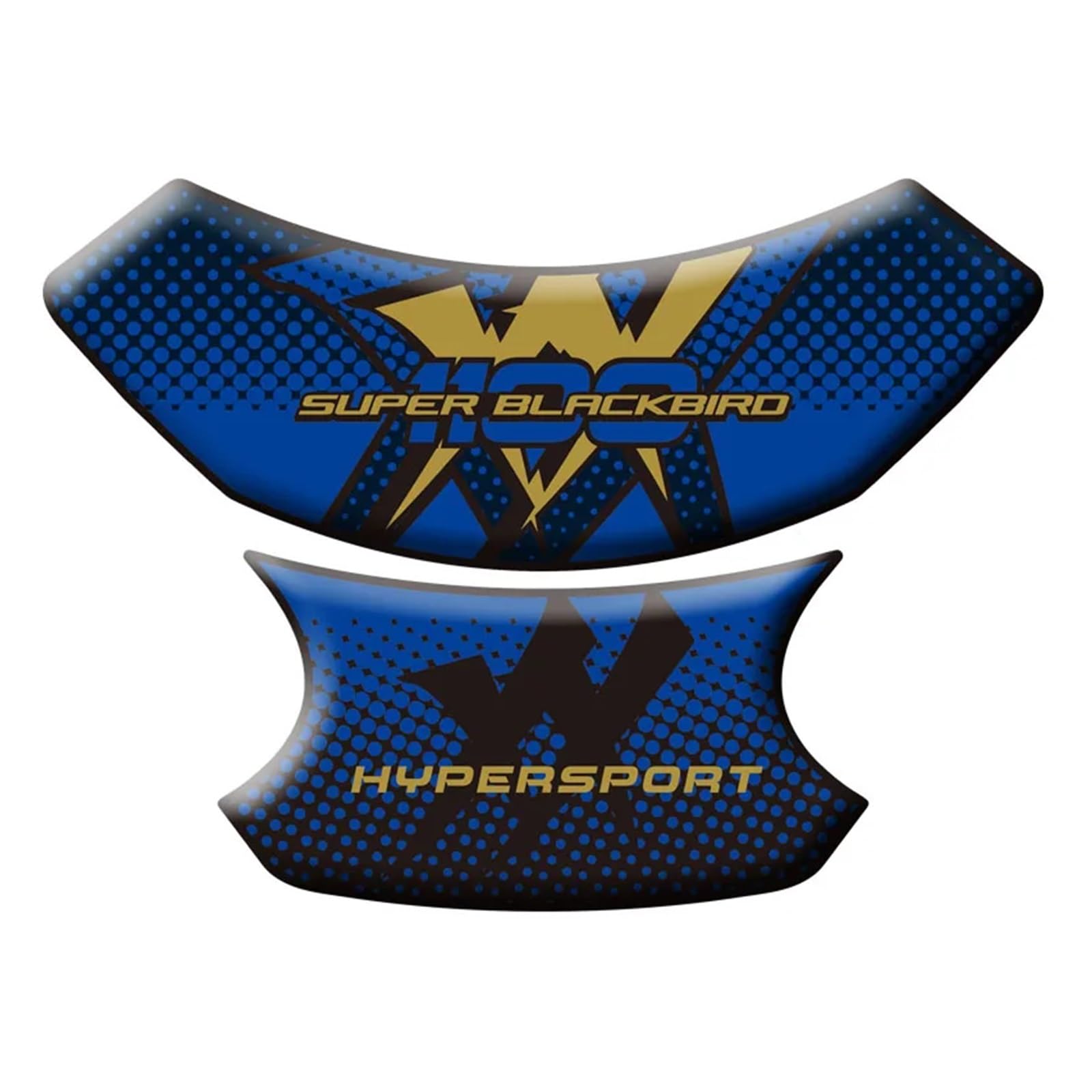 Motorbike Tank Protector Pad Motorcycle Tank Pad Protector Sticker Fish Bone for CBR1100XX for Blackbird 1996-2008