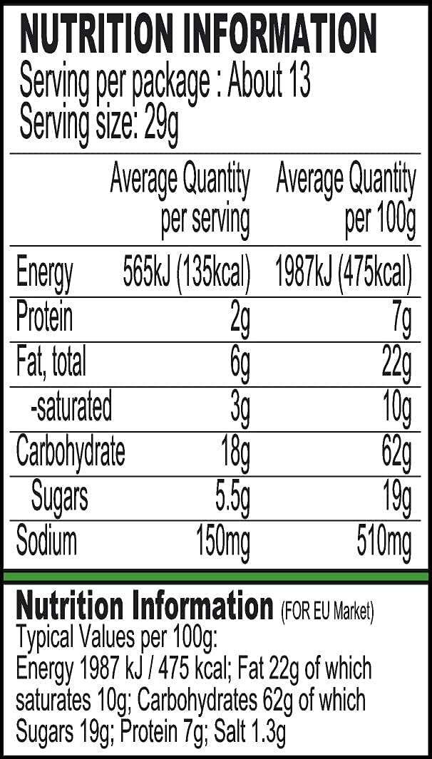 Britannia Crackers 50 50 Sweet and Salty Biscuit 13.12oz (372g) - Delicious, Light & Crispy Grocery Cookies - Best Treat for Friends & Family (Pack of 12)
