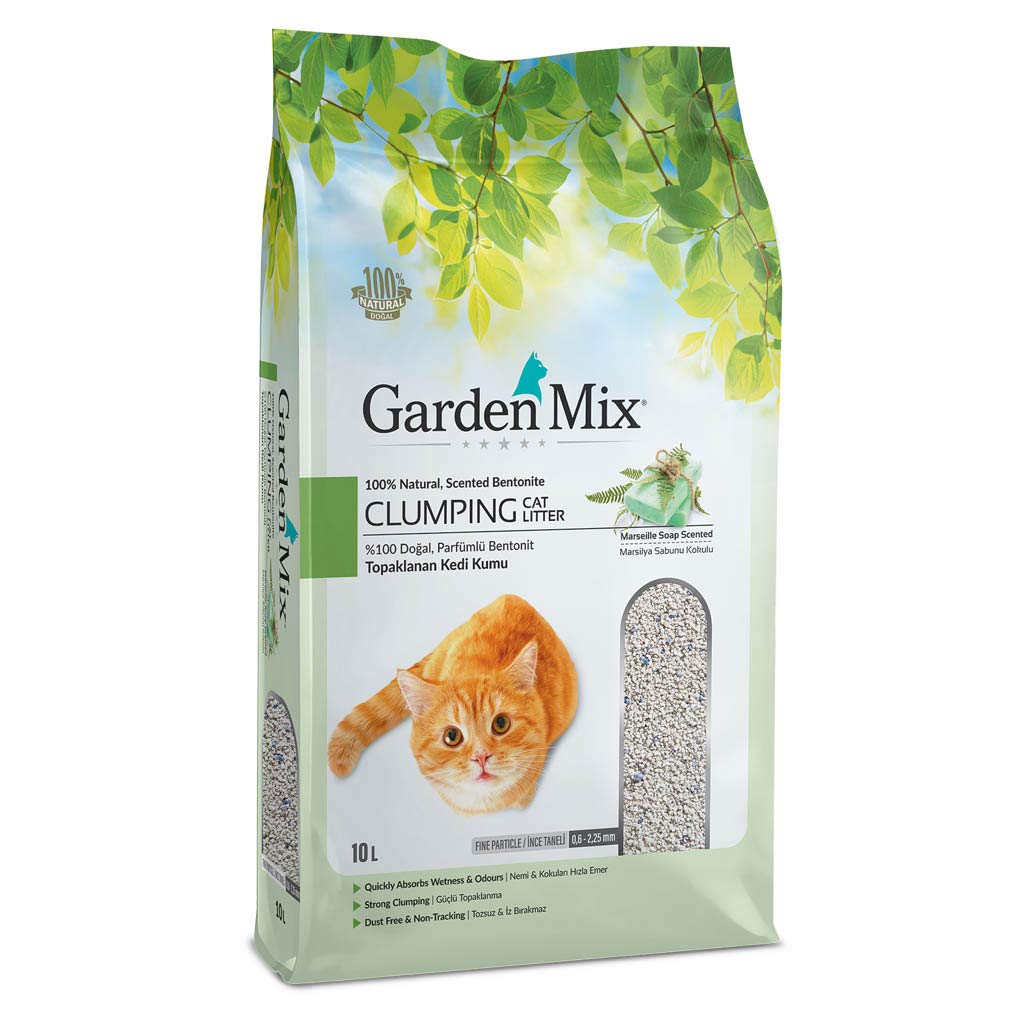 Gardenmix Bentonit Marsilya Sabunu İnce 10 L