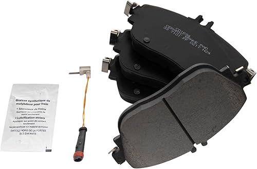 Pastillas de freno delanteras de cerámica compatibles con INFINITI QX30 2014-2015 Mercedes-Benz B Electric Drive 2016-2017 B250e 2014-2019 CLA250