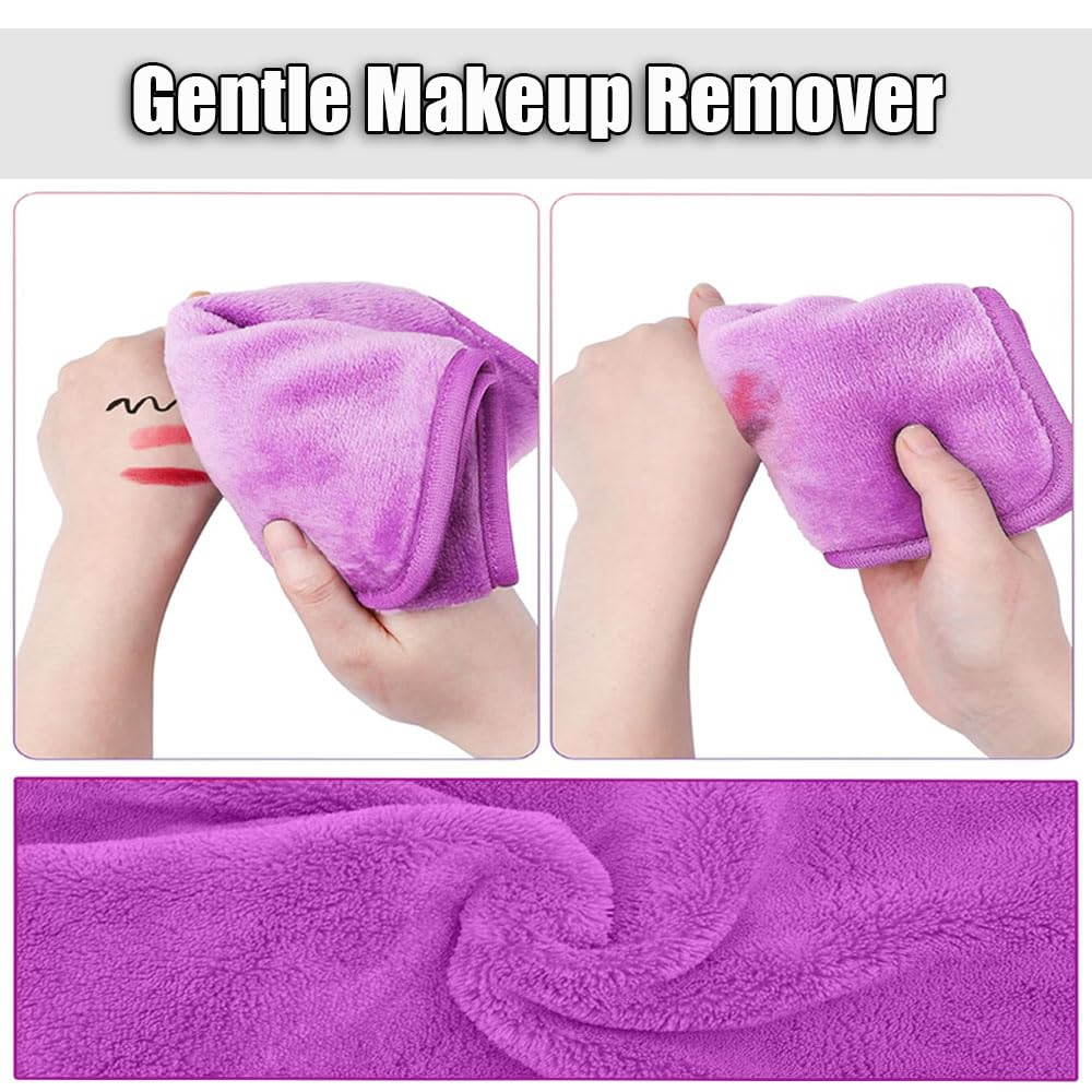 Makeup Remover Cloth, Reusable Makeup Remover Towel Pads - Image 4