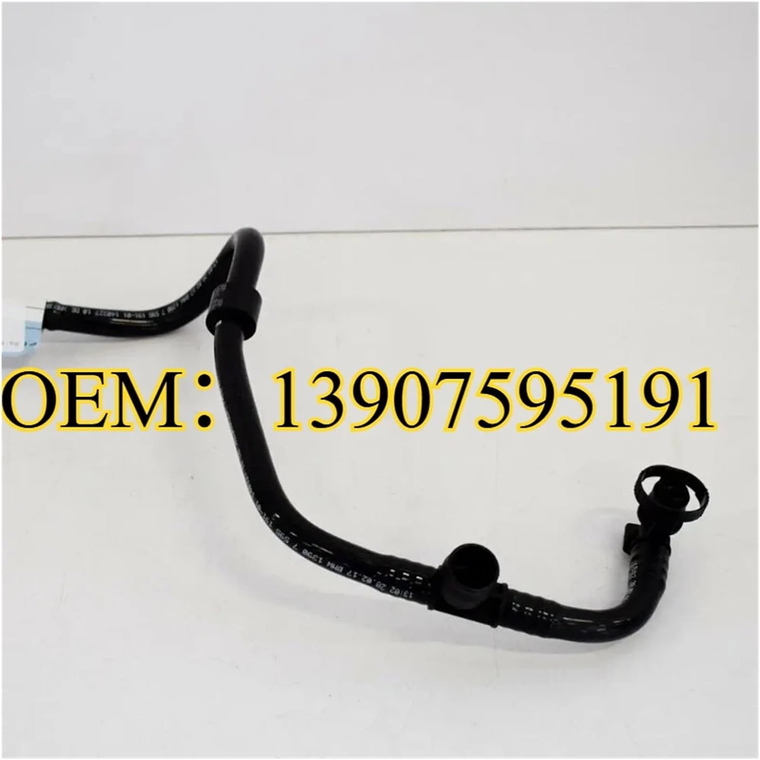 Car Accessories Fuel Gas Tank Breather Suction Jet Pump Hose Compatible with BMW 5' 6' 7' X5 X6 E71 F15 OEM：13907595191 13904601575