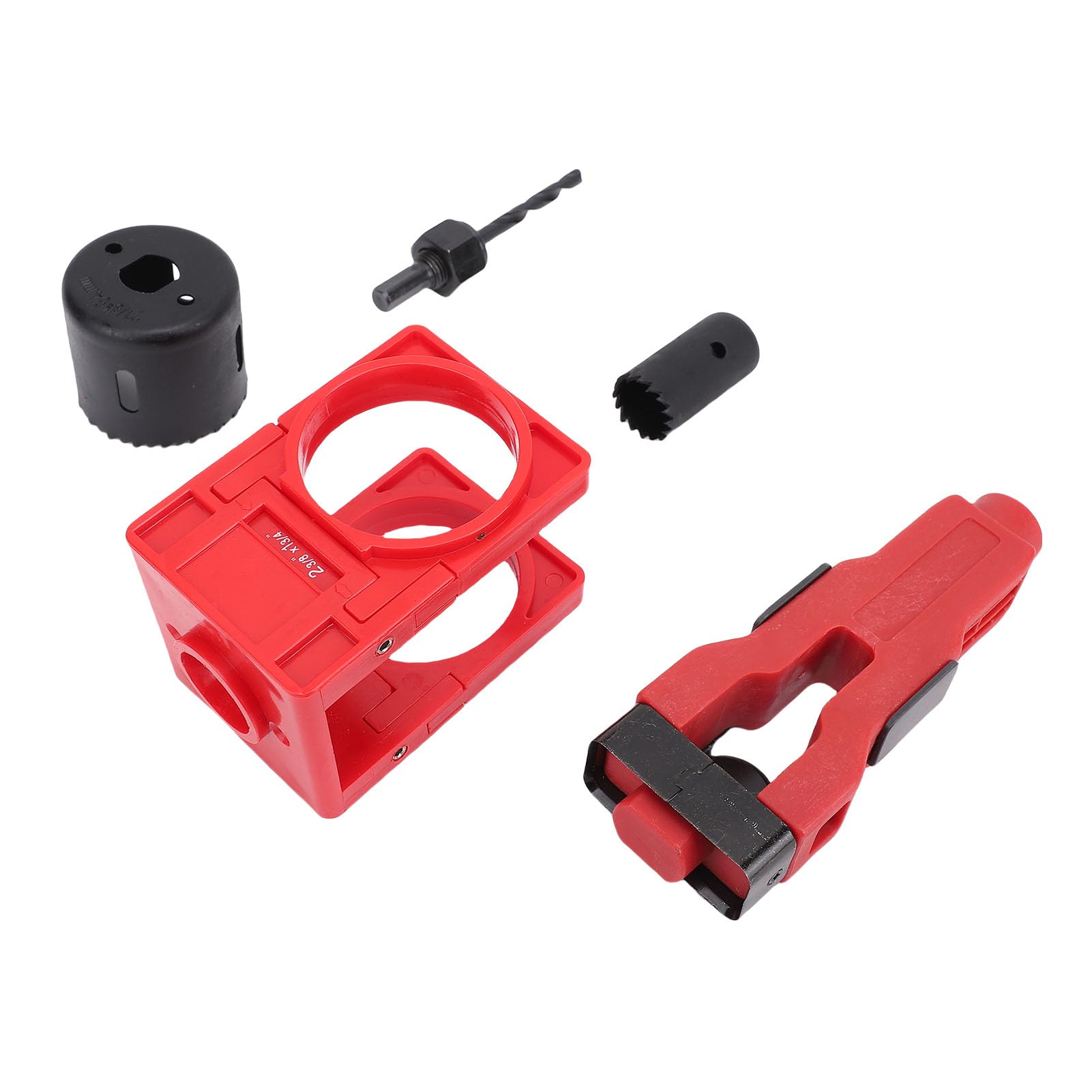 Kit de mortaise pour ajuster une serrure sphérique sur porte de 35 à 45mm