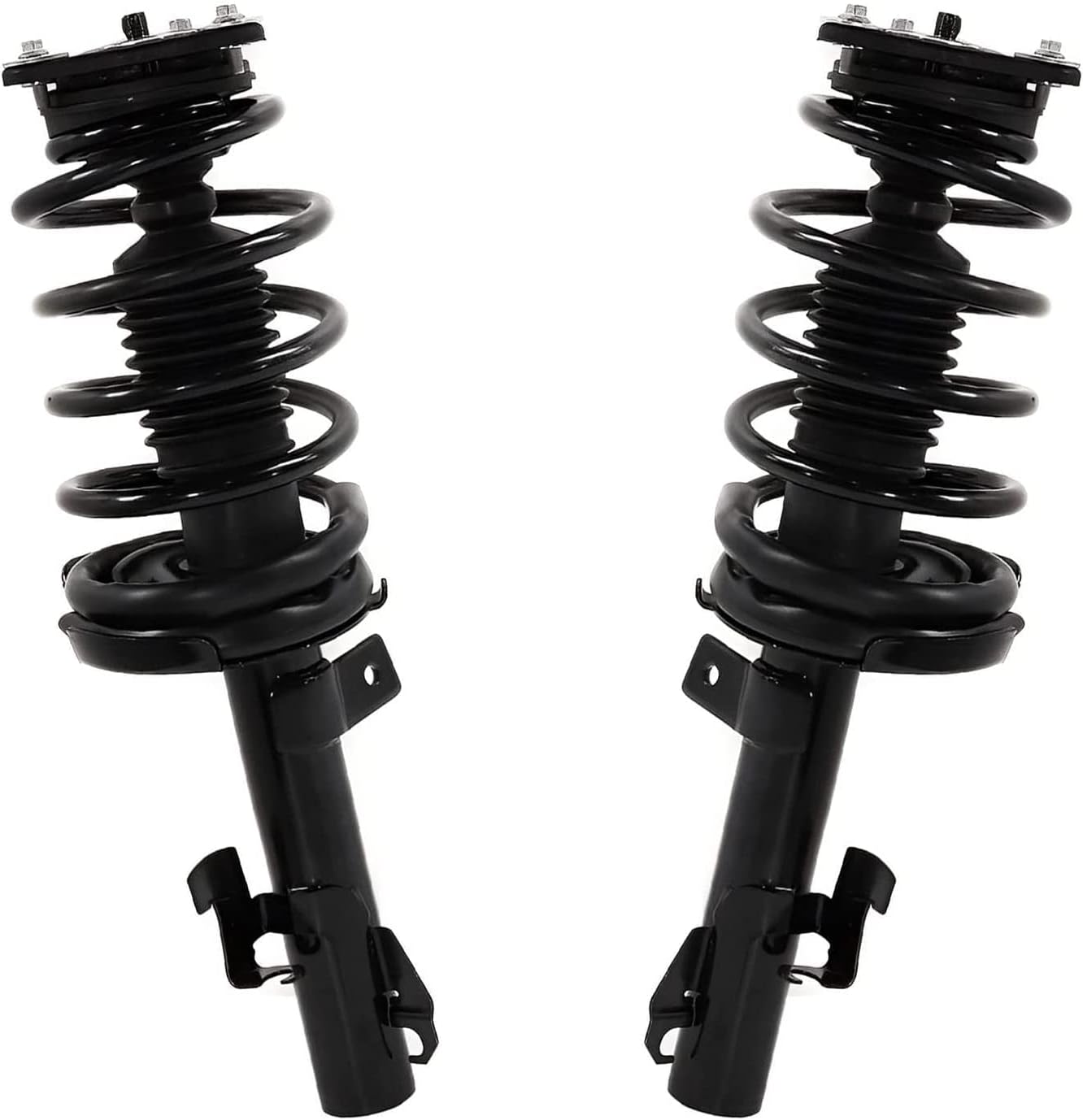 Detroit Axle - Front Struts w/Coil Spring Rear Shock Absorbers Replacement for 2012 2013 2014 Mazda 5