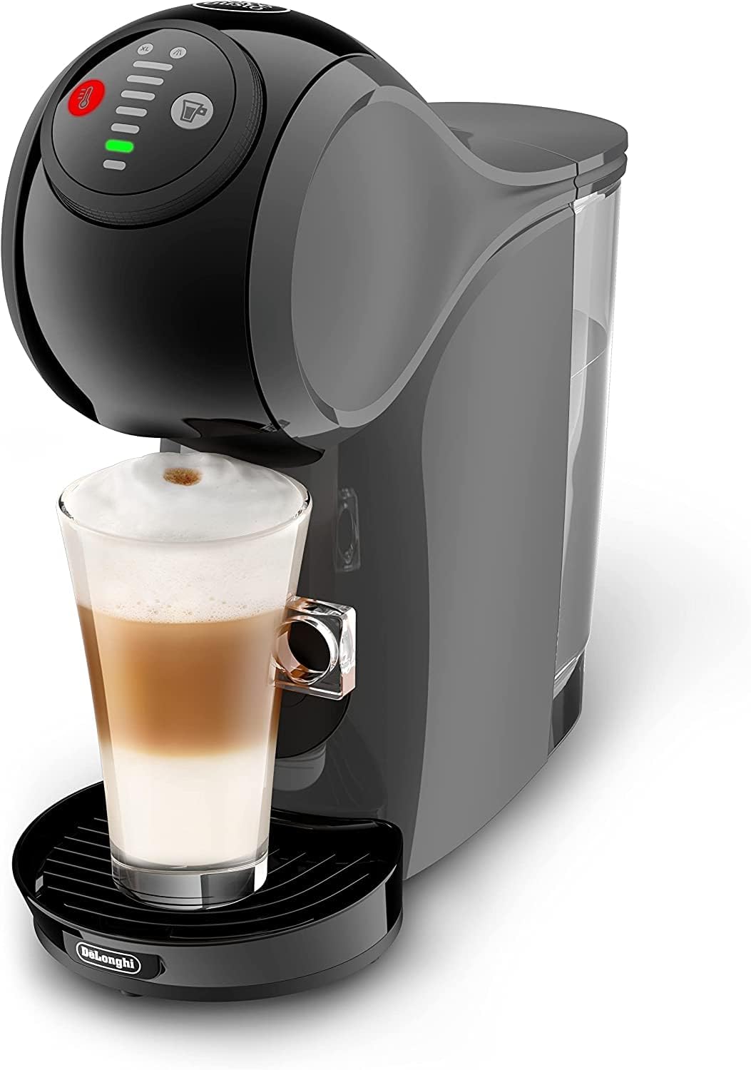 Nescafé Dolce Gusto DeLonghi GENIO S EDG225.A, Macchina per Caffè Espresso e Altre bevande in capsula, Automatica, Grigio Antracite + Cortado Espresso Macchiato, Ginseng, Cortado Deca, 96 Capsule Nescafé Dolce Gusto DeLonghi GENIO S EDG225.A, Macchina per Caffè Espresso e Altre bevande in capsula, Automatica, Grigio Antracite + Cortado Espresso Macchiato, Ginseng, Cortado Deca, 96 Capsule